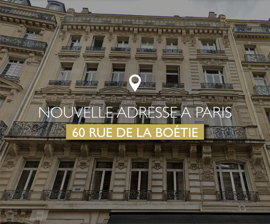 Nouvelle adresse à Paris
